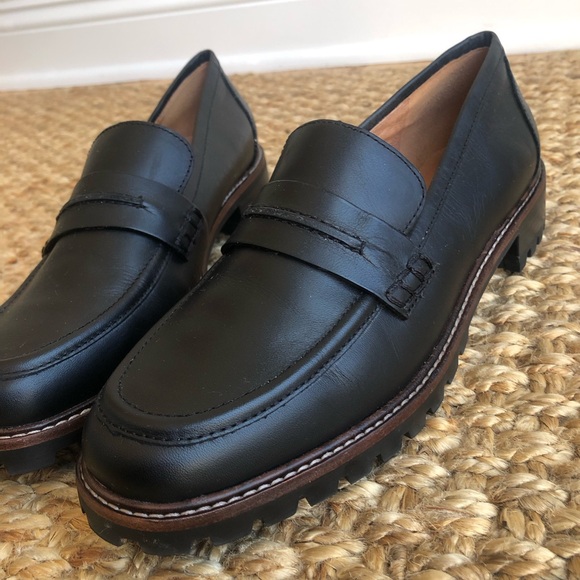 Madewell Shoes - Madewell The Corinne Lug Sole Loafer. Leather. Size 8.5